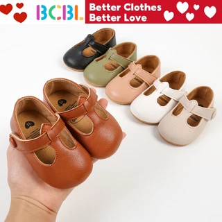 BCBL Sapatos De Bebê De Menina Flats Toddler Antiderrapante De Borracha Soft Sole Baby Shoes 0 18 Meses