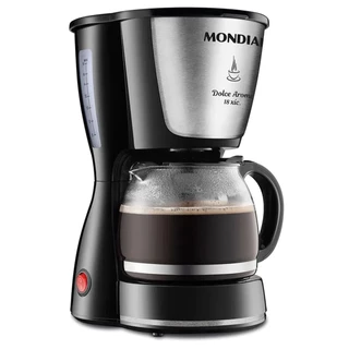 Cafeteira Elétrica, 18 xícaras, Mondial Dolce Arome C-30-18X , 550W, 220V - PRETA
