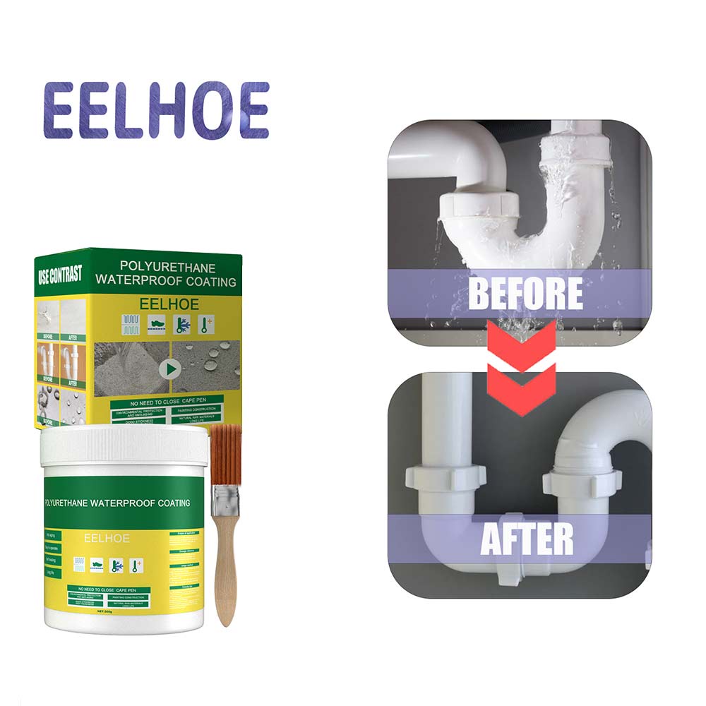 Innovative Sealer Mighty Paste Polyurethane Waterproof Coating for Home