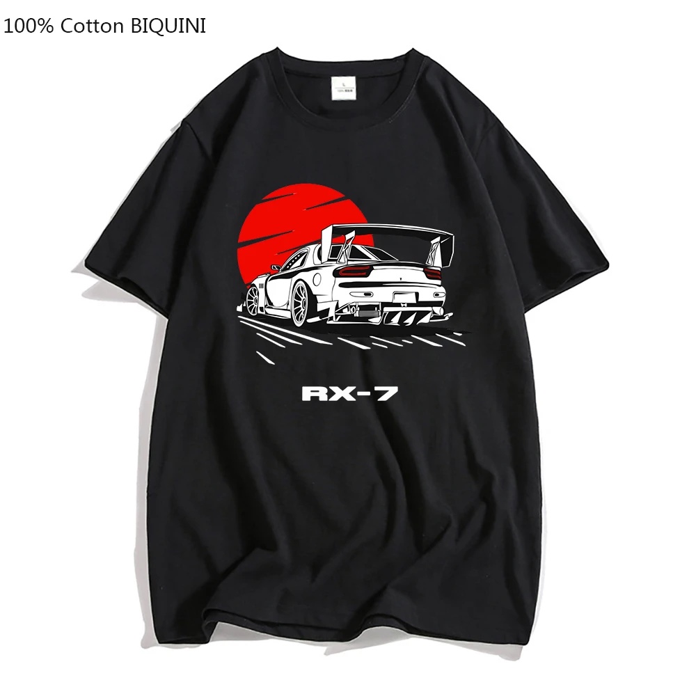 Camiseta Carro Inicial Ddrift Racing Rx-7 Streetwear Vintage Car