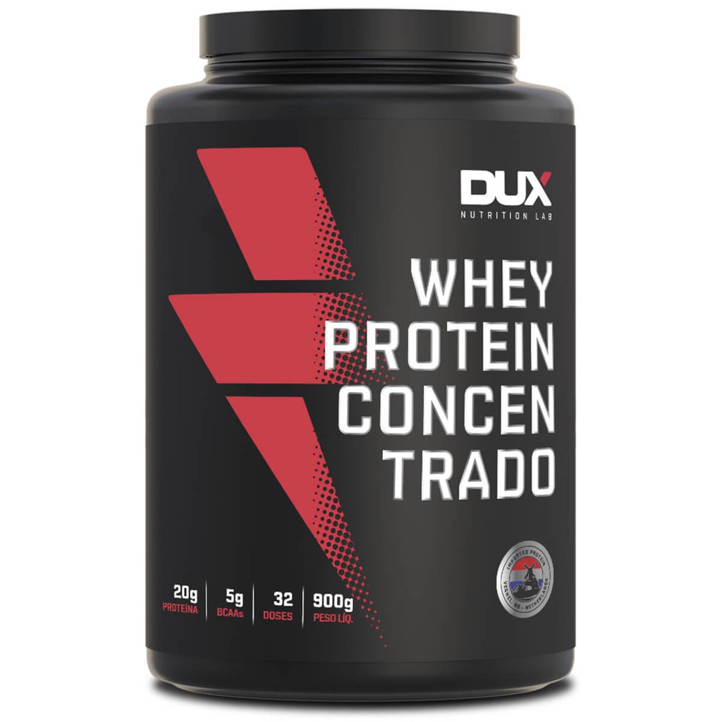 Whey Protein Concentrado 900g – Dux Nutrition -Baunilha