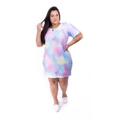 Plus size tie dye 2024 dress