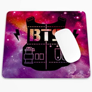 Mouse Pad Bts Grupo Kpop Galáxia 