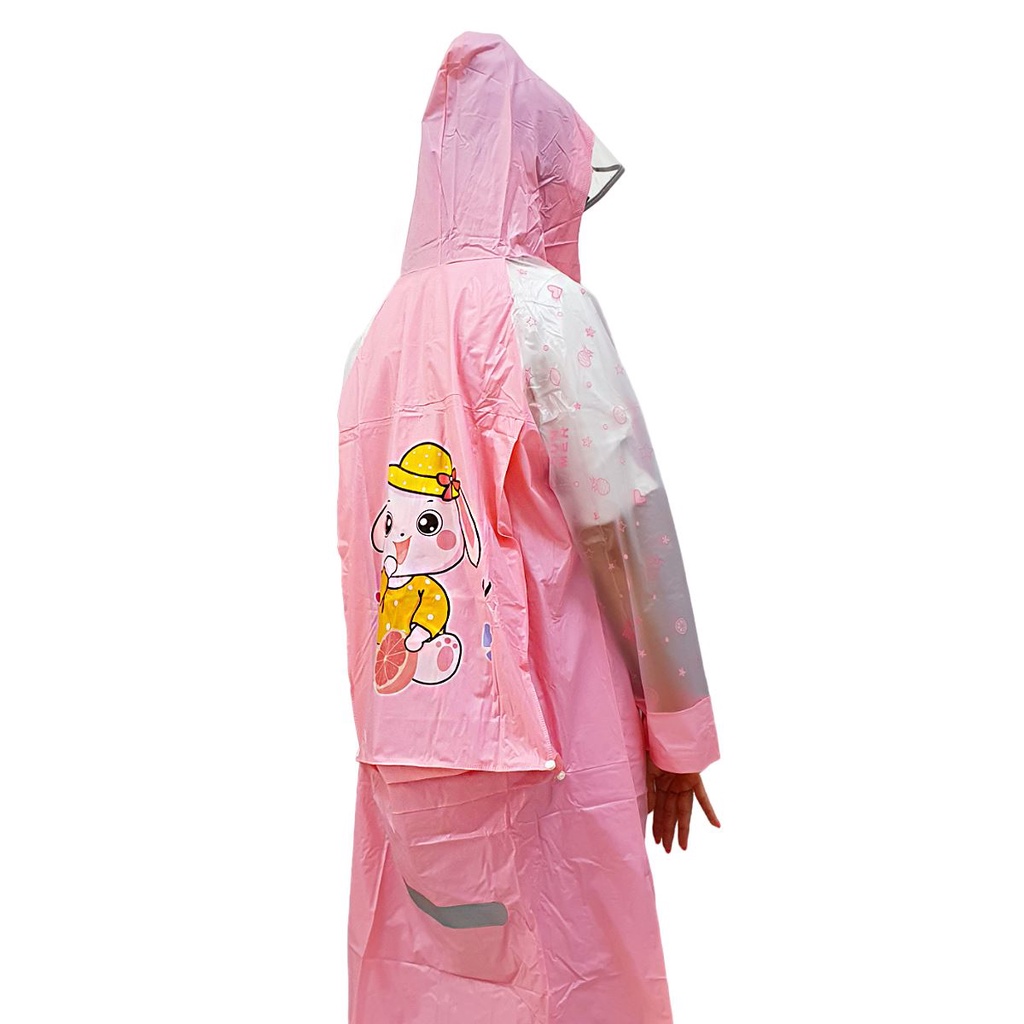 Capa Chuva Adulto Fofo Capuz Anime Juvenil Otaku Resistente