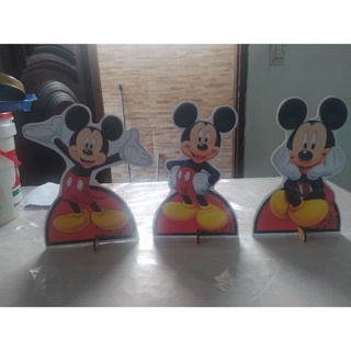 Mickey kit display de festa 3 peças de mesa envio em 24h