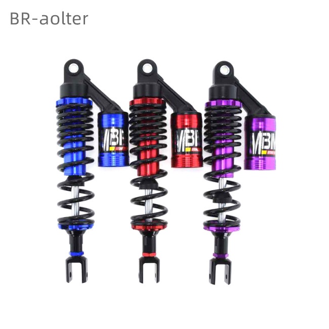 TER Universal 320mm Amortecedor De Choque De Motocicleta Cilindros Duplos De Gás Modificados Suspensão Traseira