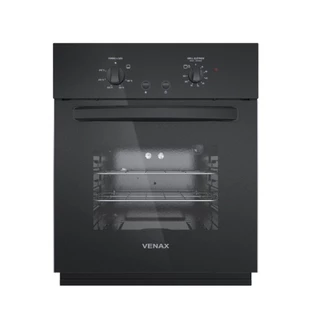 Forno de Embutir à Gás Venax 50L Totale Nero GIII Gás GLP Preto