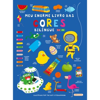 MEU ENORME LIVRO DAS CORES BILINGUE