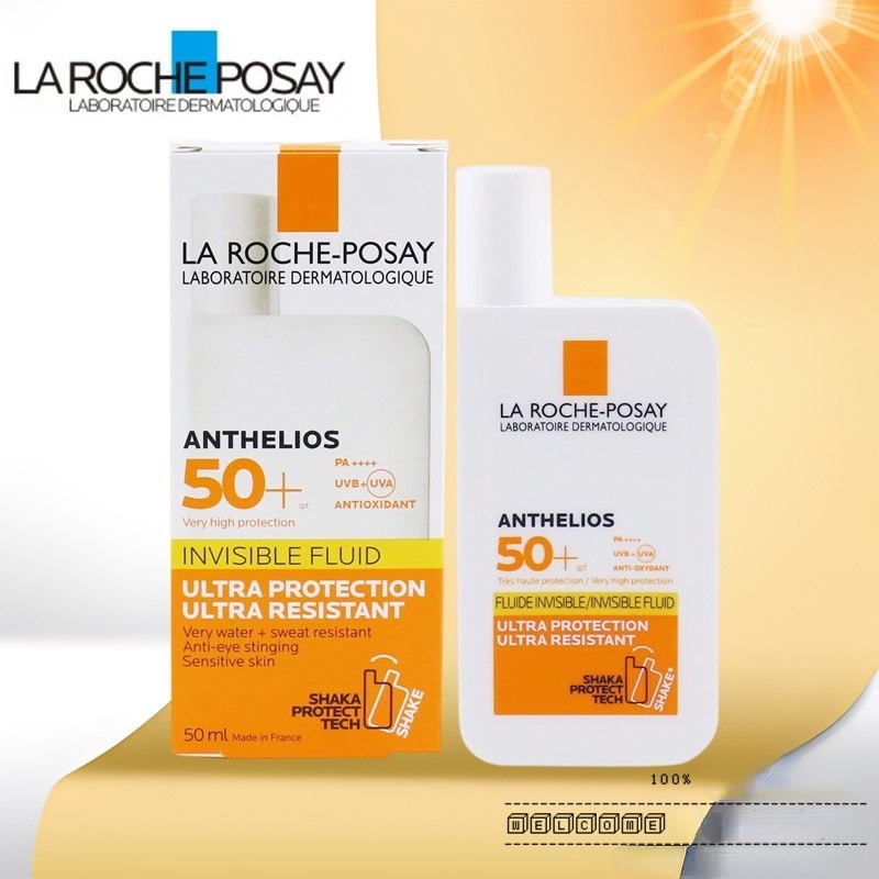 Protetor Solar Facial Original 50ml Corporal Ultra SPF50 Anthelios Anti-Brilho Fluido Invisível | Imperfeição