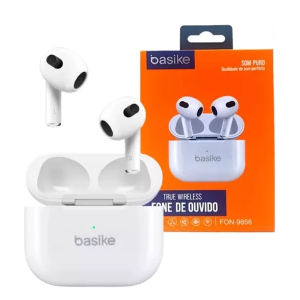 Fone de Ouvido AirPods Pro 3 gera o Premium Apple iPhone 11 12 13 14 15 Bluetooth Pro 3 Android