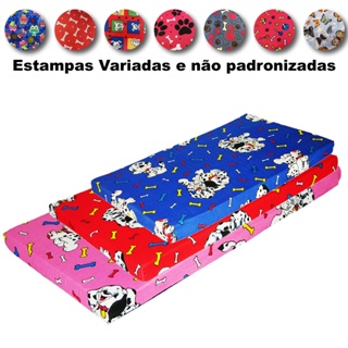 Cama Pet Para Cães e Gatos Colchonete Pet Com Zíper Colchonete Fundo Emborrachado
