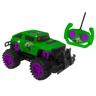 Carro Controle Remoto Monster Machine Hulk - Candide