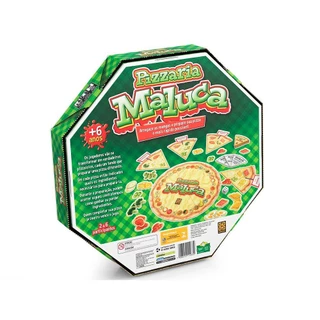 Jogo Pizzaria Maluca Tabuleiro - Grow