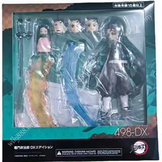 Figma Demon Slayer 508 498 522 Kamado Tanjirou Nezuko Mudança De Cara Anime  Articulado Ação Figura Modelo Bonecos