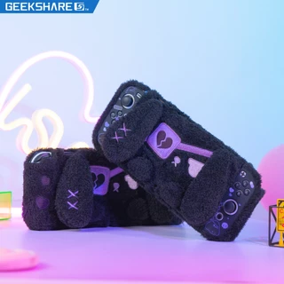 Capa Protetora GeekShare Plush Dark Rabbit Para Nintendo Switch OLED