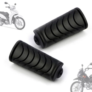 Borracha Do Estribo Pedaleira Pop Biz 110 i Par em Oferta na Shopee