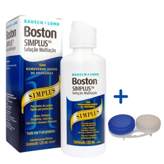 Boston Simplus Solução Multiação limpeza lentes Rígidas 120m