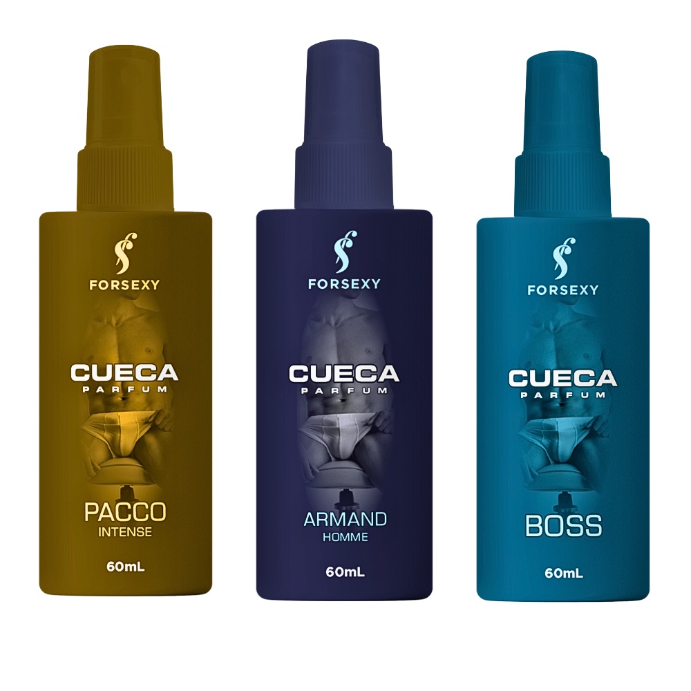 Perfume Desodorante Intimo Masculino de Cueca Inibidor de Mal Cheiro