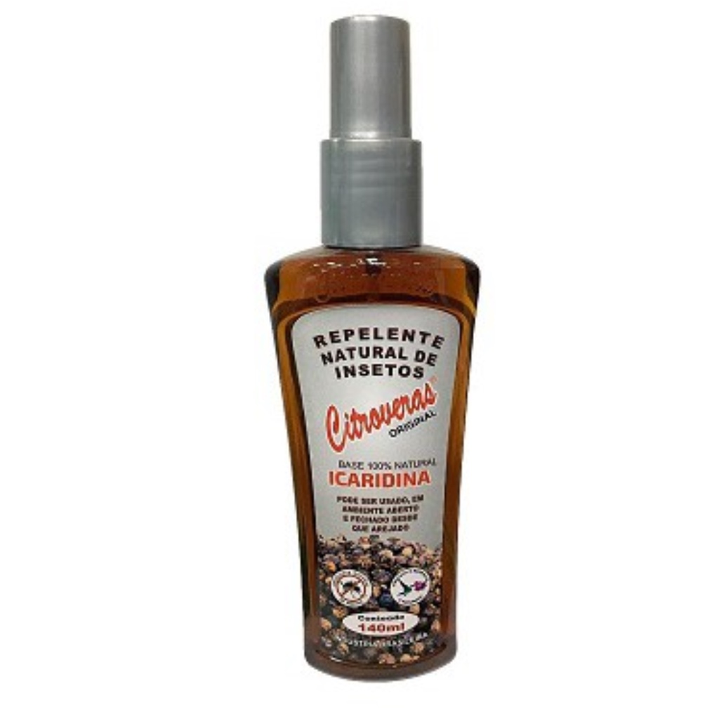Repelente de 25% Icaridina Natural 140 ml - Citroveras / 12 horas de ...