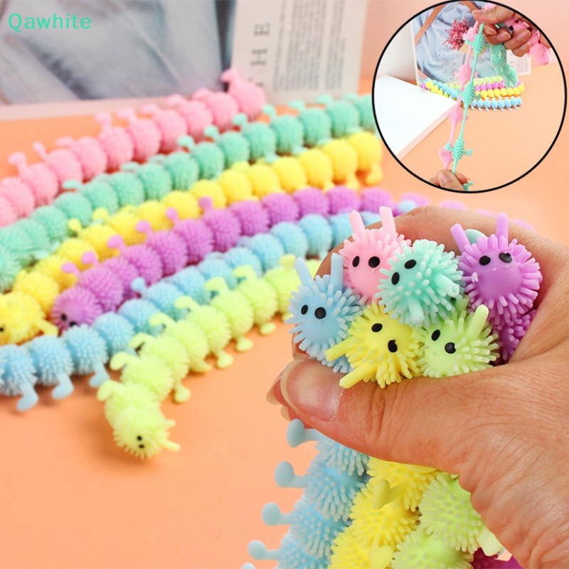 Qawhite Fidget Toys Worm Stretch String Anti Stress Autismo Vent BR ...