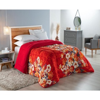 COBERTOR COBERDROM MANTA ALTA La 180 Sherpa Carneiro Plush Quente Frio Grosso Queen Size Estampado Antialergico