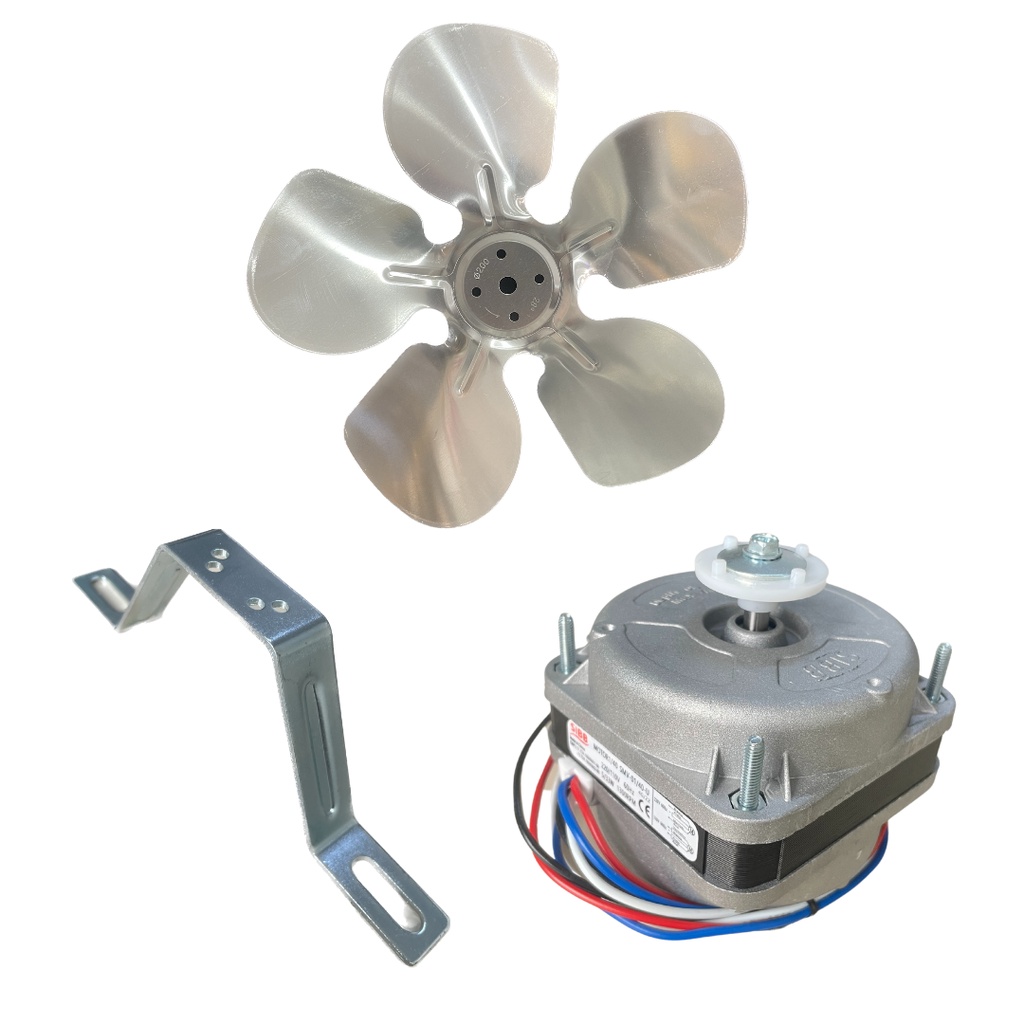 Micro Motor Ventilador 1/40 Hélice Alumínio Freezer Balcão | Shopee Brasil