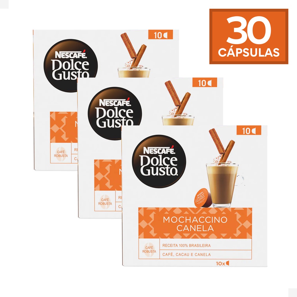 Cápsulas de Café Dolce Gusto Mochaccino Canela