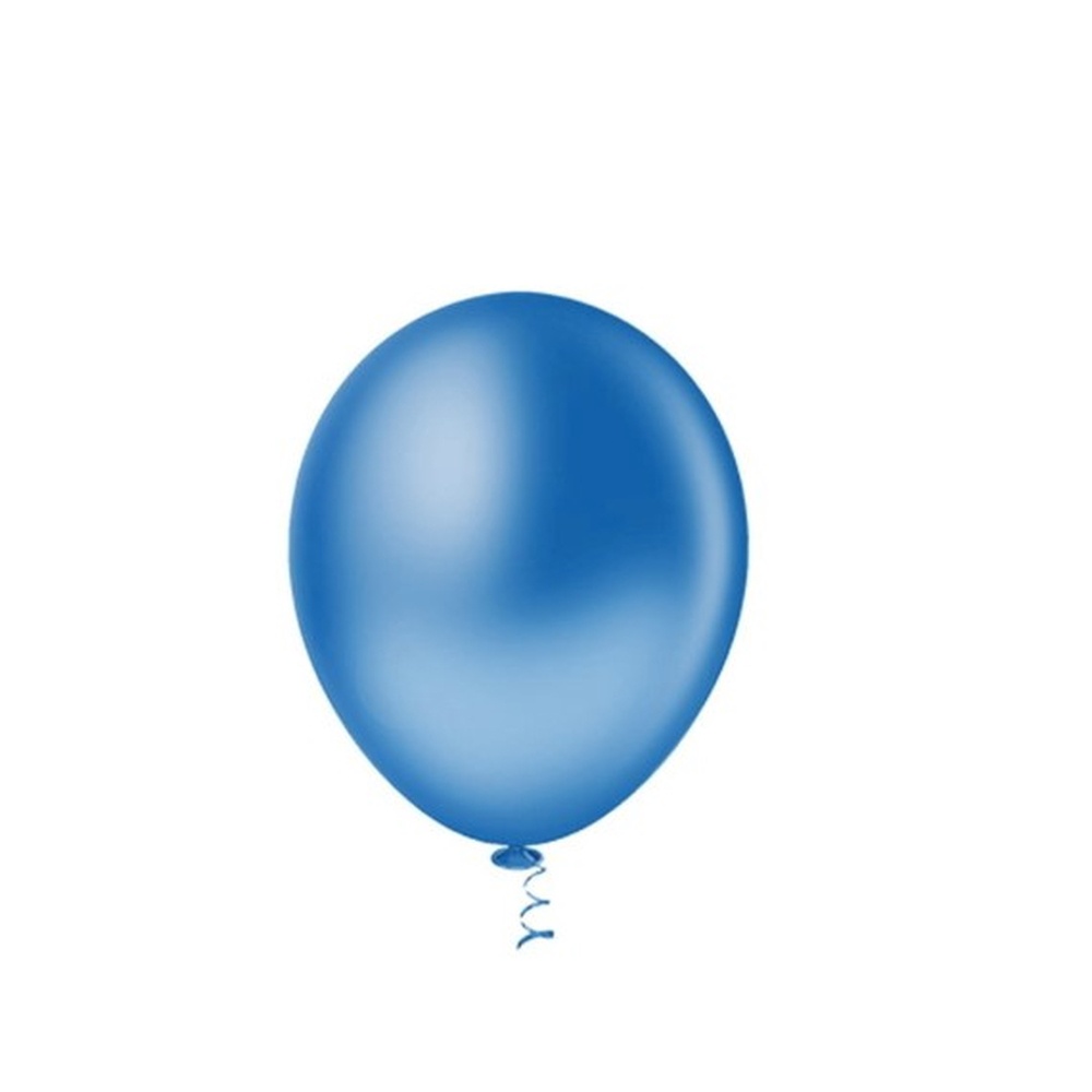Balao Liso Redondo N°16 Pic Pic 12un Azul Indigo