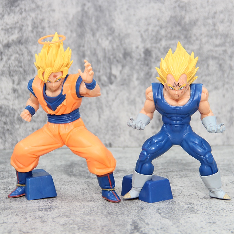 Bola De Dragão 28cm Z Vegeta Anime Figura Super Saiyan3 Goku Ssj3 Figurine Pvc Modelo De Estátua Decoração De Sala Brinquedos Presentes