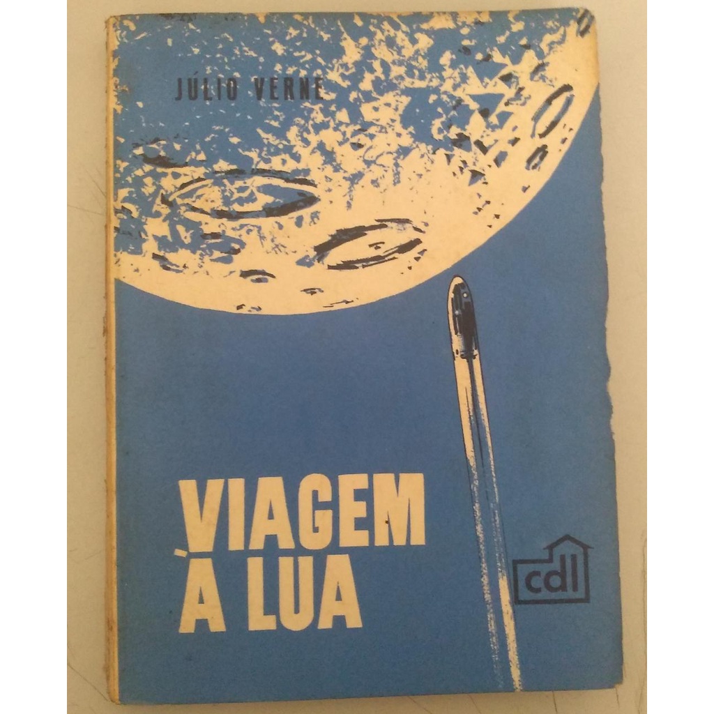 Livro Viagem á Lua Julio Verne 7140 | Shopee Brasil