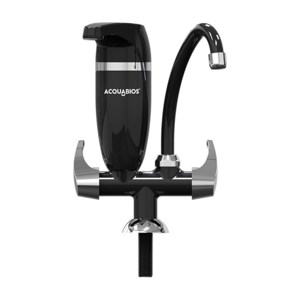 Torneira Cozinha Com Filtro Premium Preta para Bancada Acquabios 1006-0039 Cromada