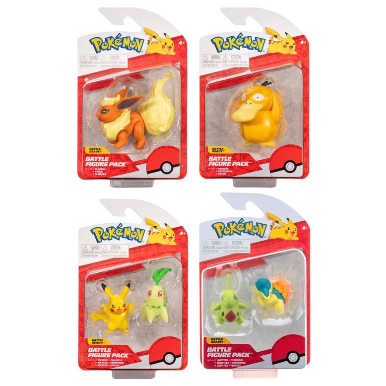 Boneco Pokémon Battle Figure Pack - Jazwares | Shopee Brasil