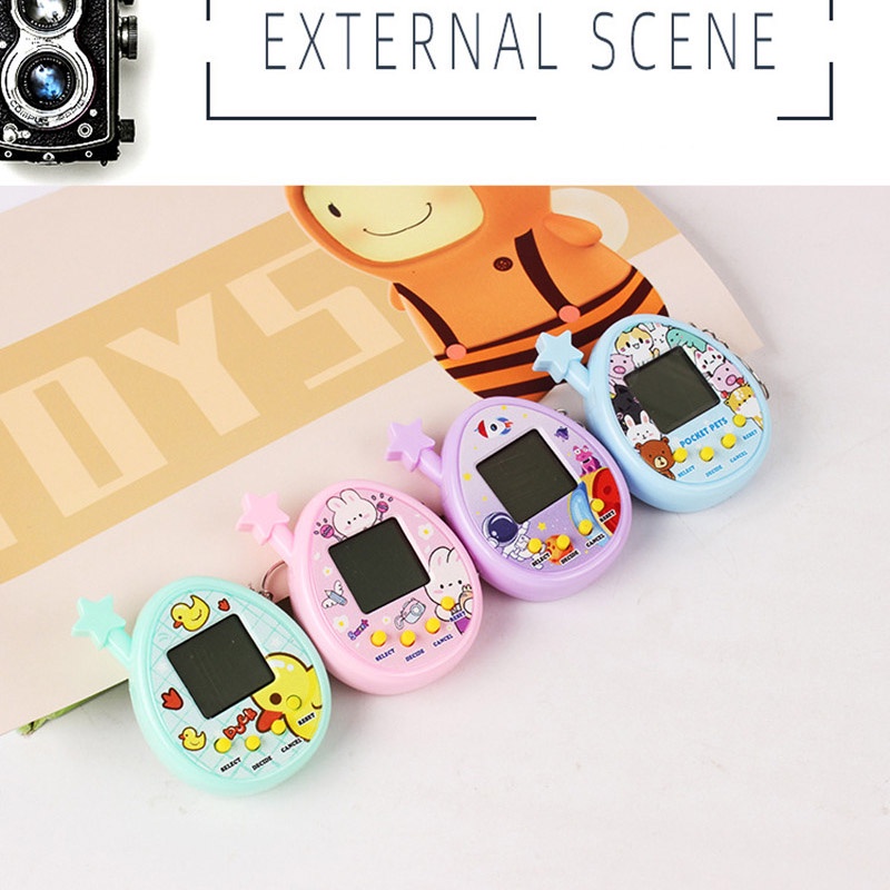Console Eletrônico Tamagotchi Pet De Bolso Pequeno Brinquedo