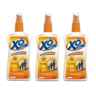 Kit C/3 Cimed Repelentes Spray Xô Inseto Longa Duração 200ml em Oferta na Shopee