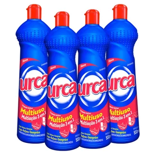 Kit 4 Multiuso Urca Maxx Lavanda Azul 500ml