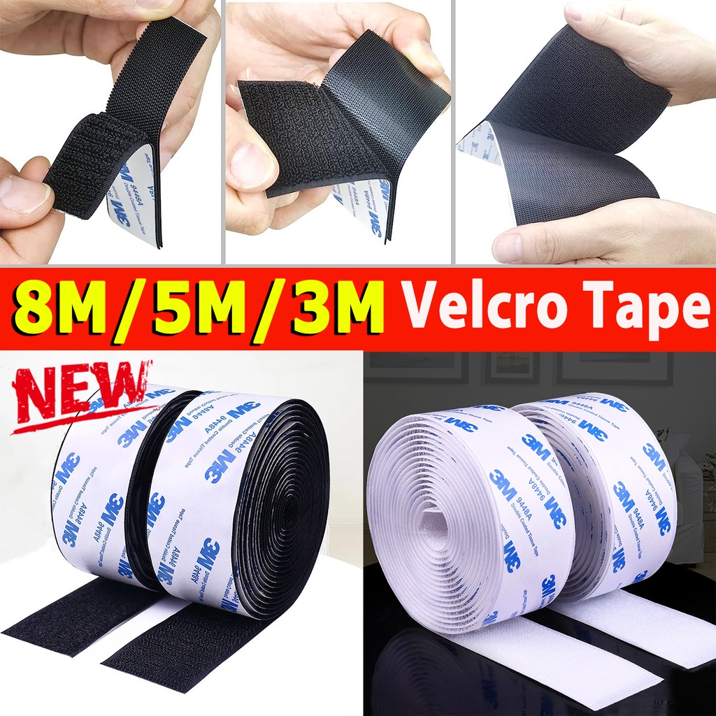 3m self adhesive clearance velcro pads