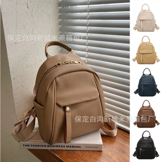 Casual Mochila Pequena Mochila Feminina Mochila Feminina Transfronteiriça 2023 Versão coreana da moda Mochila escolar de grande capacidade Mochila feminina AZAZ