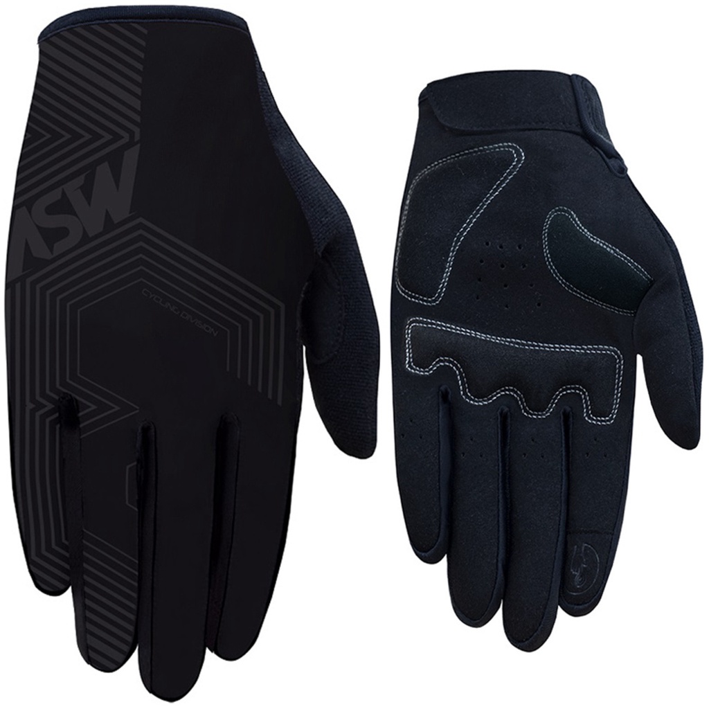 Luva Ciclismo Asw Flex Feminina Mountain Bike Mtb Speed Par