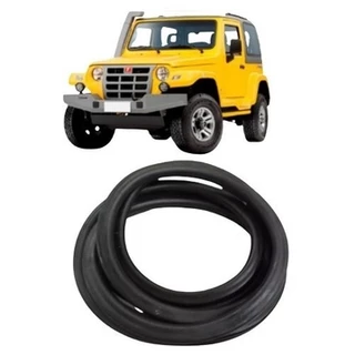 Borracha Porta Troller 2004 A 2014 Kit 2 Peças