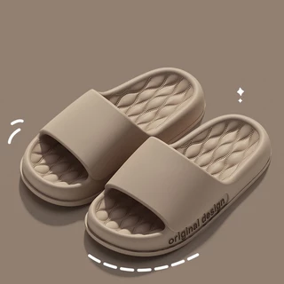 Chinelo Feminino Com Sola Grossa Antiderrapante Cor Lisa Para Verão