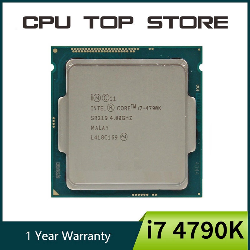 BOM! Intel Core i7 4790K 4.0GHz Quad-8MB cache com HD Graphics 4600 TDP 88W Desktop LGA 1150 UMEW CPU Processador