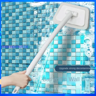 Multifuncionais de Escova Para Parede De Banheiro Com Cabo Longo Removível Escovas De Limpeza Do Solo, Telhas, Janelas, Stch Remover Esponja
