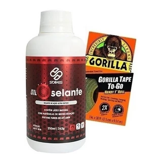 Selante Solifes 250ml + Fita Gorilla Tape Tubeless 25mm Top