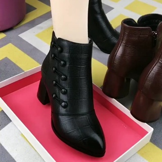 Outono E Inverno Novas Botas Martin Casuais Confortáveis Femininas Impermeáveis , Quentes , Duráveis