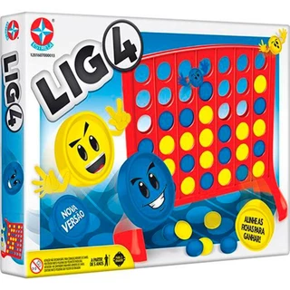 Jogo Tabuleiro Lig-4 - Estrela