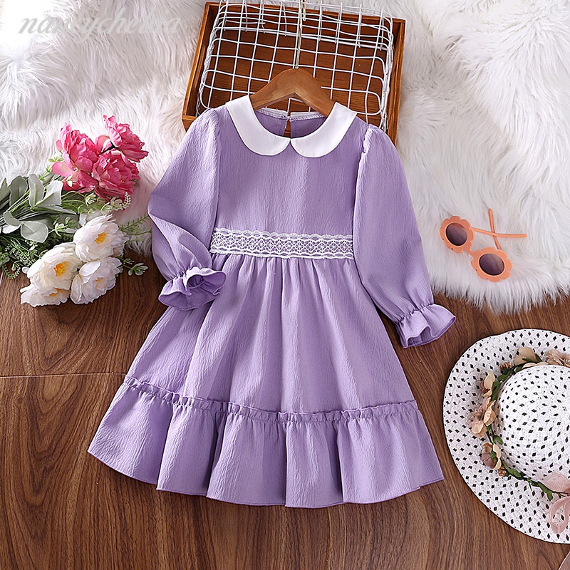 Vestuário Vestido Boneca Casacos Manga, bonecas, roxo, criança png