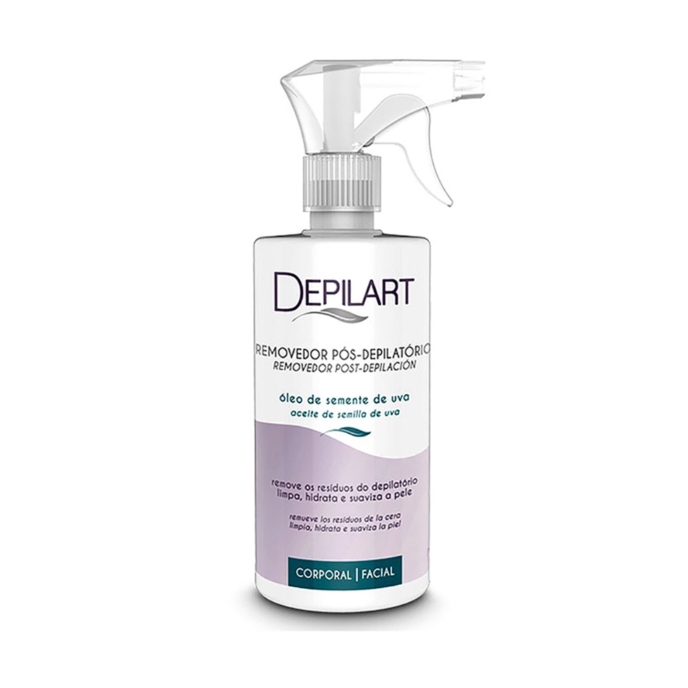 Óleo Removedor Pós Depilatório Semente Uva 500ml Depilart
