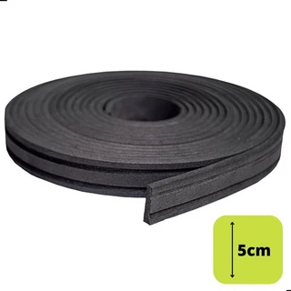 Rodapé Moldura Autocolante Eva Flexível 5cm - 4 Metros 5c2