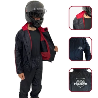 Capa Chuva Egg Masculina Force Nylon Confort Extreme Preto