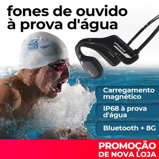 Fone De Ouvido De Condução Óssea À Prova D